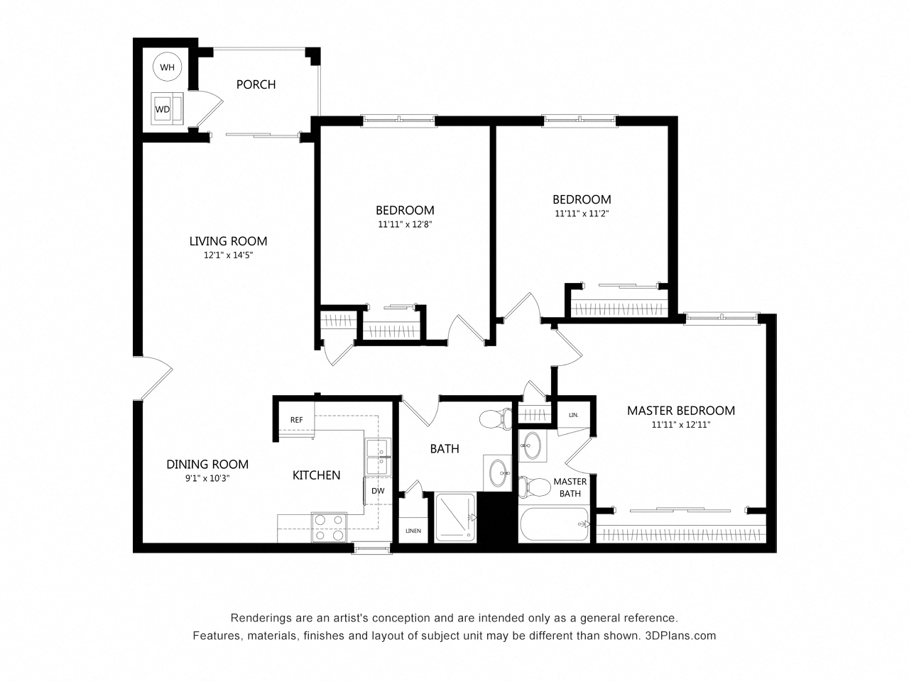 Floor Plans Of Hue97 In Mesa Az