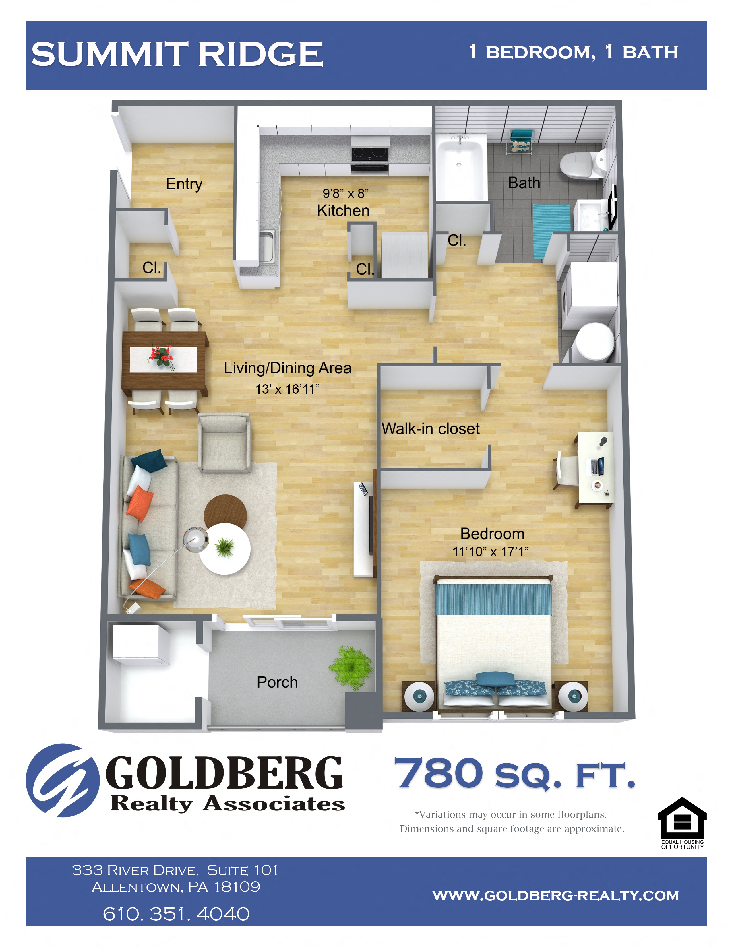 One Bedroom Large