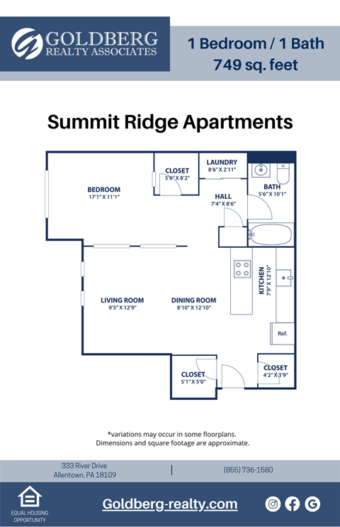 333 River Drive 1-2 Beds Apartment for Rent - Photo Gallery 23