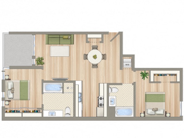 Suite A Floorplan