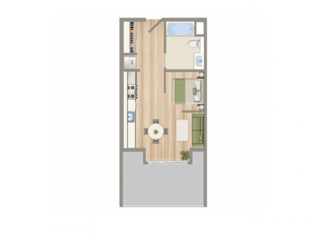 SA1 Floor Plan 1