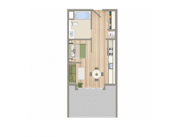 Suite A Floorplan