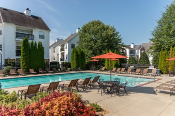Swift Creek Commons Apartments - Poolside sundeck - Photo Gallery 4
