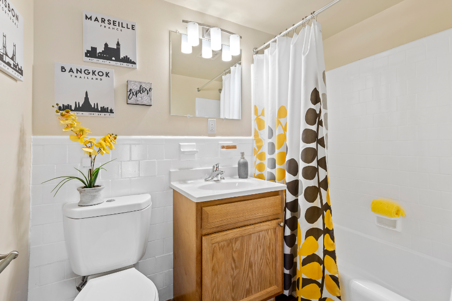 Luxurious Bathroom at Cheverly Station Apartments, Maryland