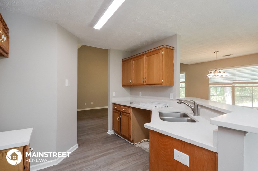 the kitchen is clean and ready for us to use