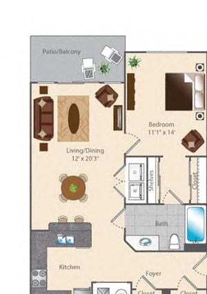 1 BR - Allison - The Links
