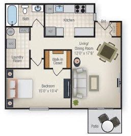 1 BR - Brookmont