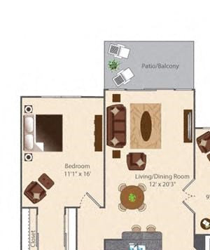 1 BR - Clayton - The Links