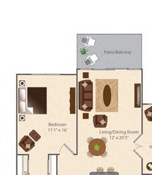 1 BR - Corbet - The Links
