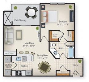 1 BR - Torrey - Sheffield