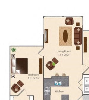 2 BR - Eaton - The Links