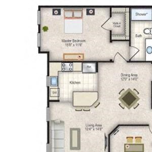 2 BR - Turnberry - The Nines