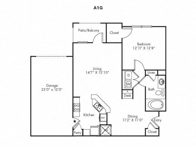 A1G Floorplan