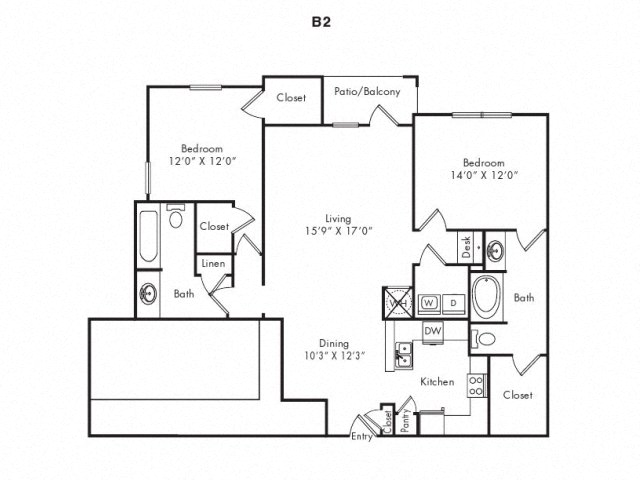 B2 Floorplan