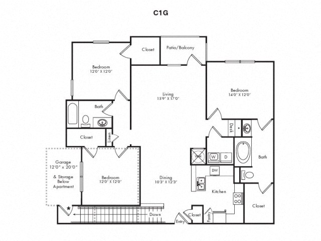 C1G Floorplan