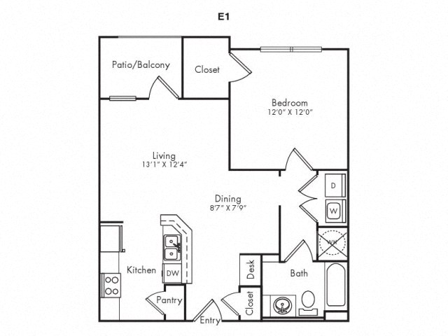 E1 Floorplan