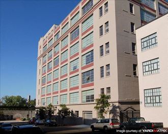 a large building with a lot of windows