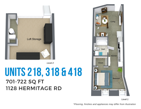 1128 Hermitage Road Studio-3 Beds Apartment for Rent - Photo Gallery 47