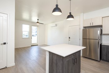 Kitchen with Island l Santa Rosa CA Apartments - Photo Gallery 23