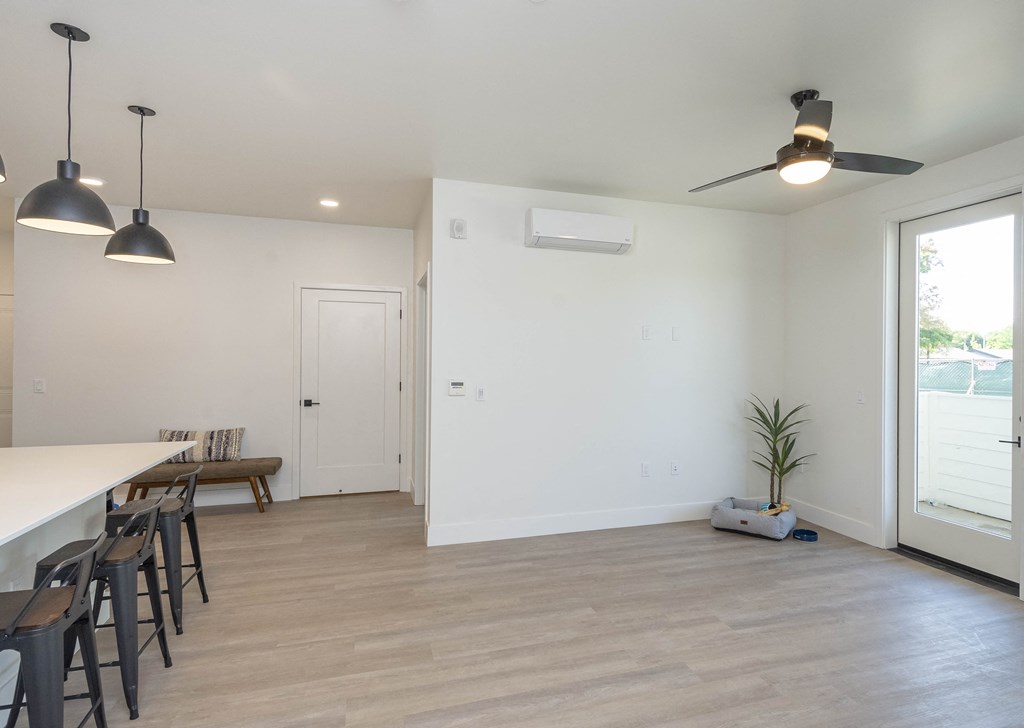 Living room at 38 NORTH, California