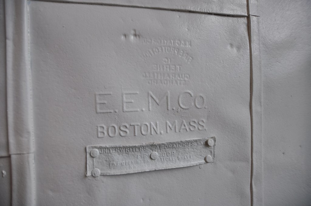 a piece of metal with a name engraved on it