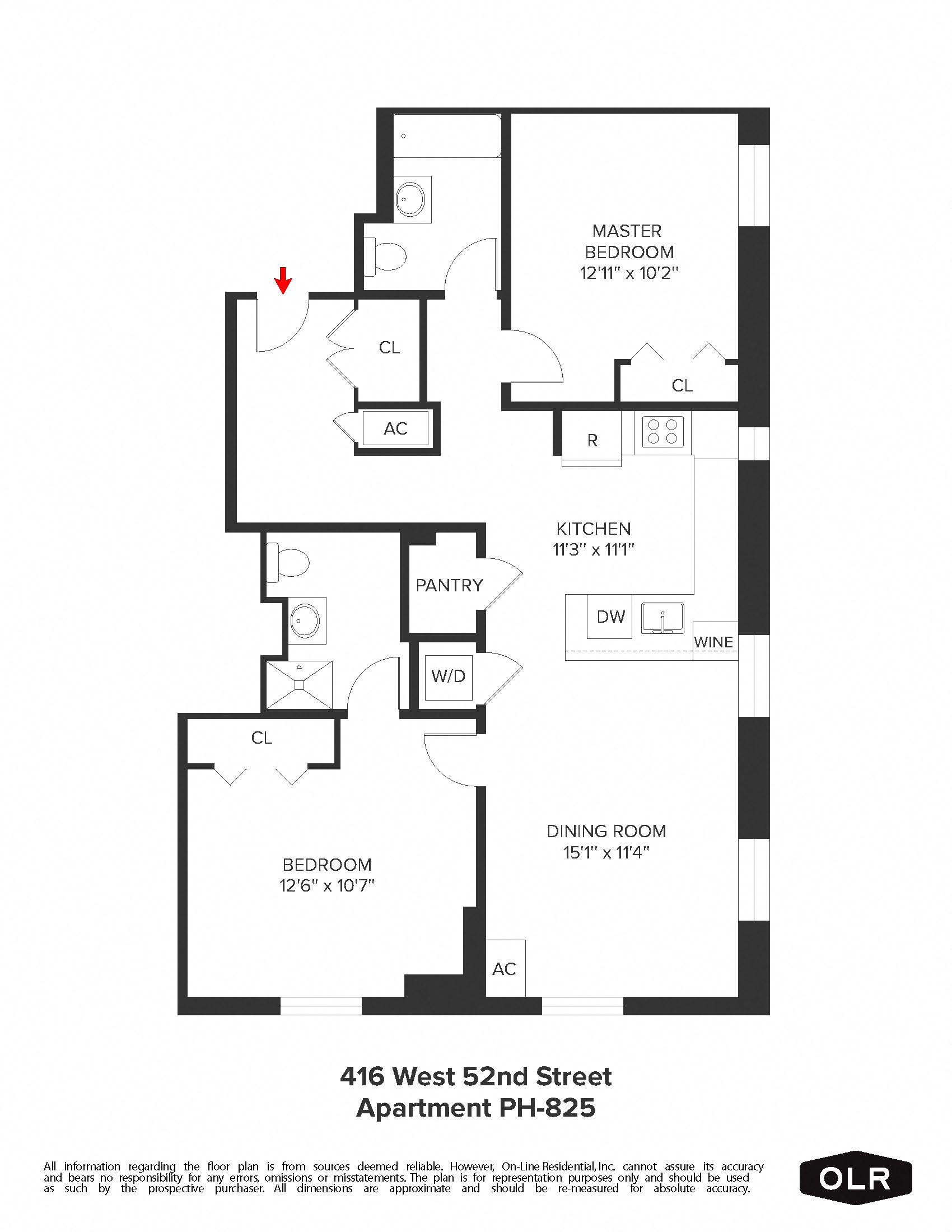 416 West 52nd Street 1-3 Beds Apartment for Rent - Photo Gallery 40