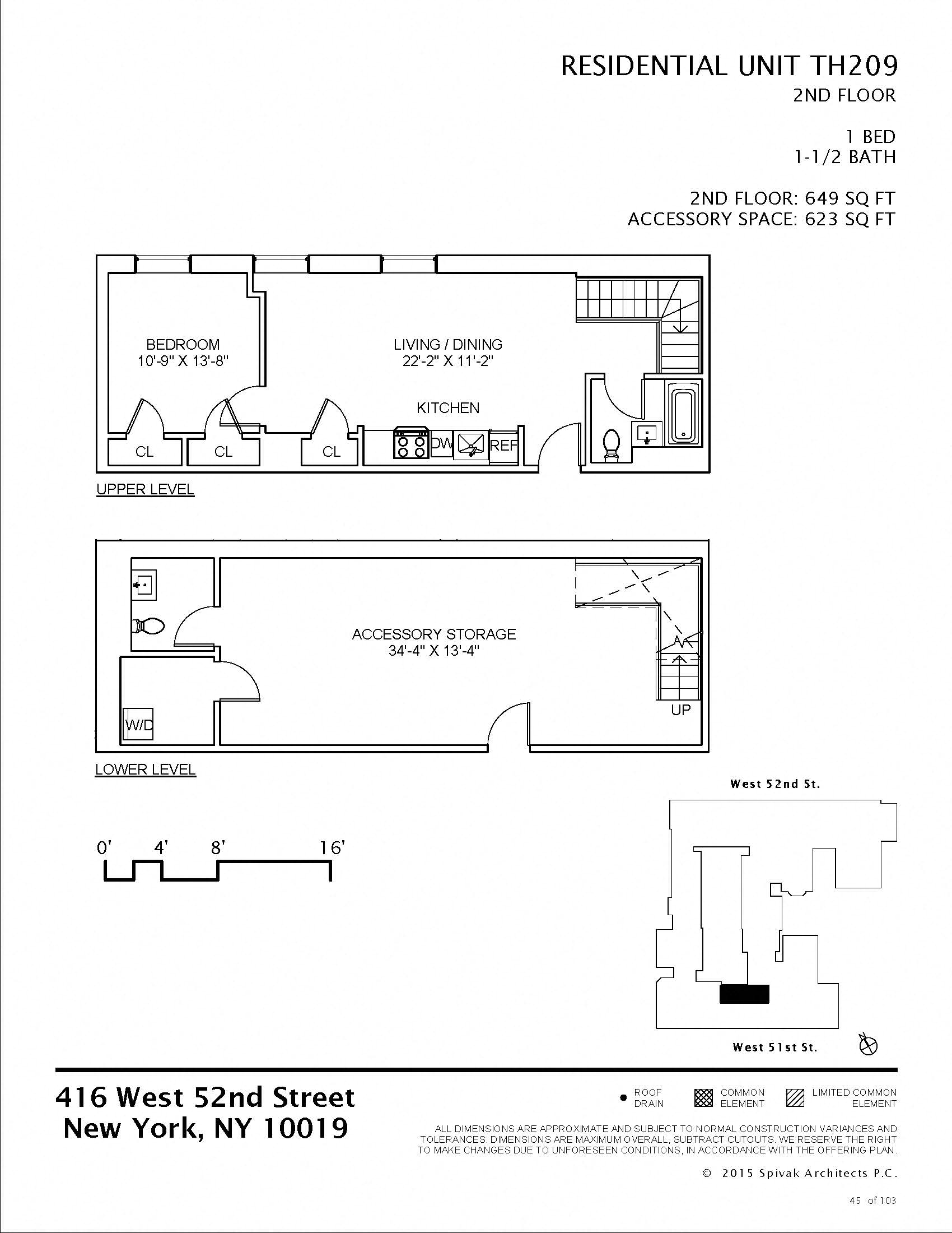 416 West 52nd Street 1-3 Beds Apartment for Rent - Photo Gallery 36