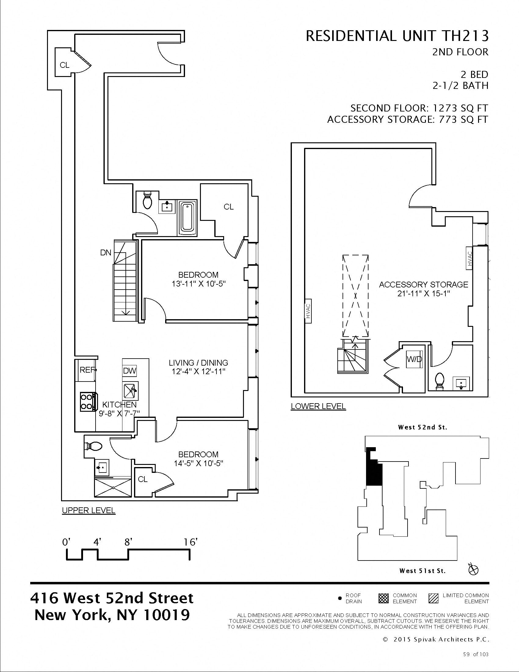 416 West 52nd Street 1-3 Beds Apartment for Rent - Photo Gallery 38
