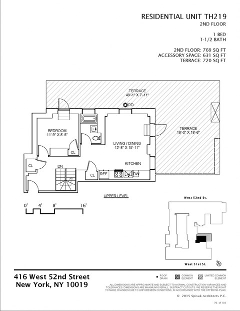 416 West 52nd Street 1-3 Beds Apartment for Rent - Photo Gallery 37