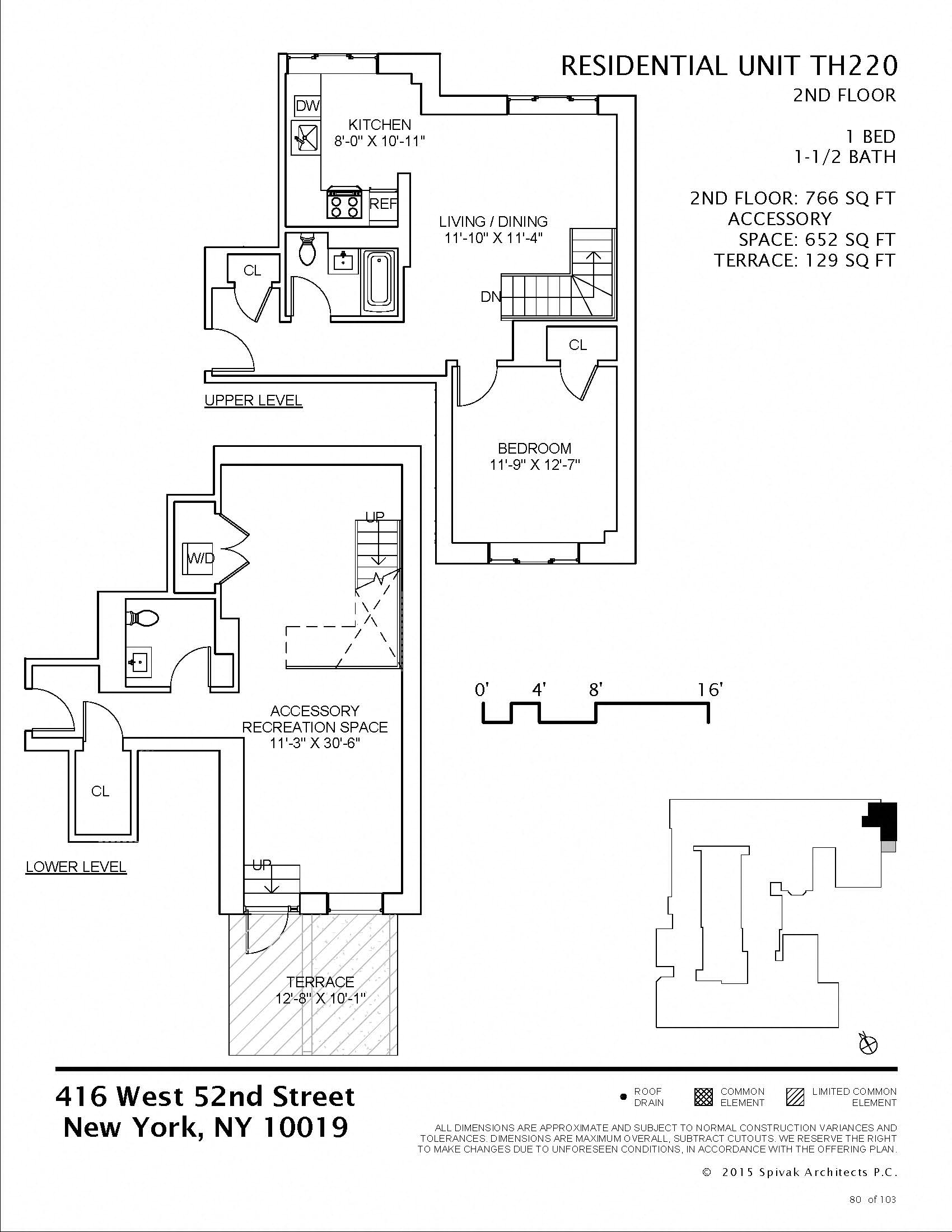416 West 52nd Street 1-3 Beds Apartment for Rent - Photo Gallery 33