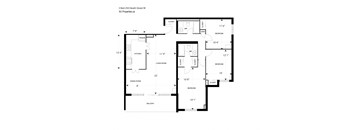 3 Bed Apartment 1130 sq ft