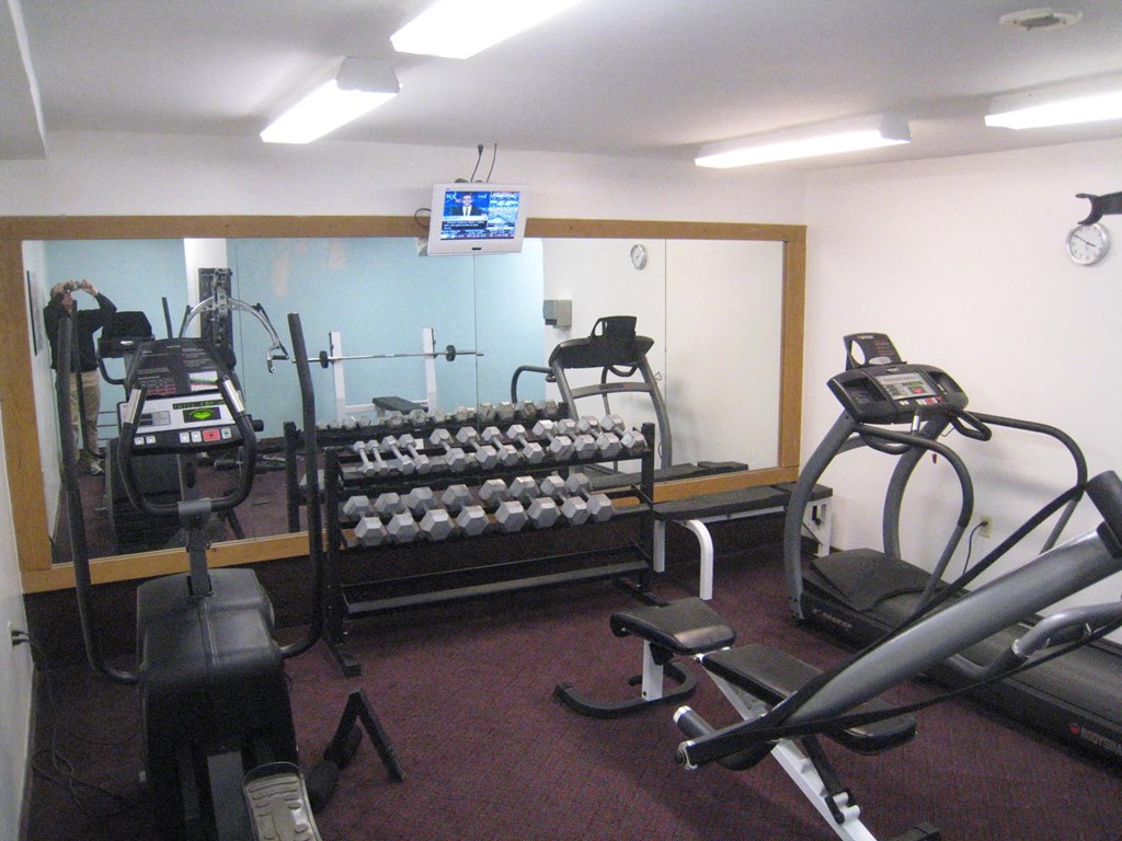 Fitness room open 24/7