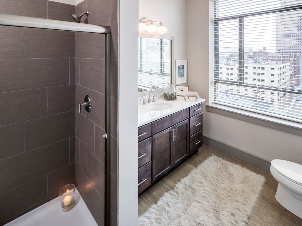 Kitchen at The Citizens Apartments in Downtown Columbus OH