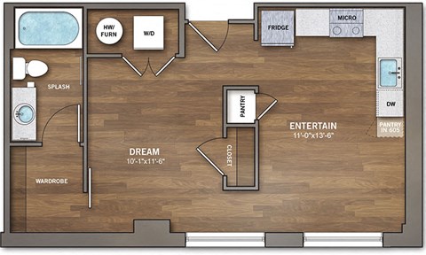 A1-0 Floor Plan