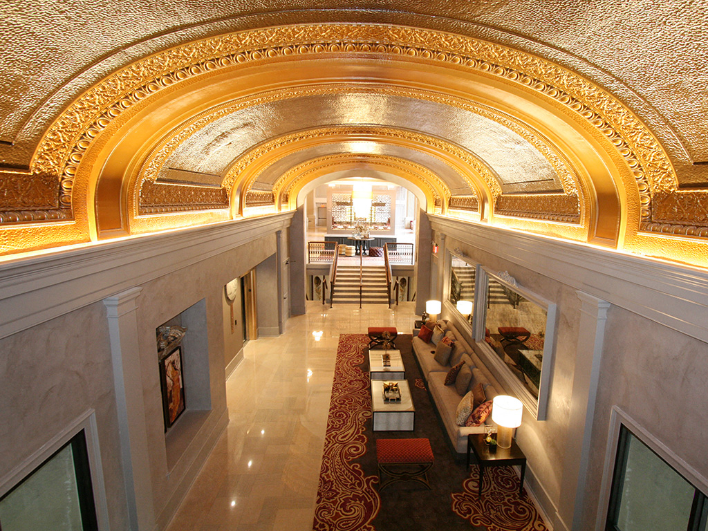 Ceiling at The Citizens Apartments Downtown Columbus OH