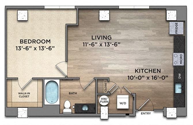 A5-0 Floor Plan 4