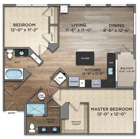 B8-1 Floor Plan 19