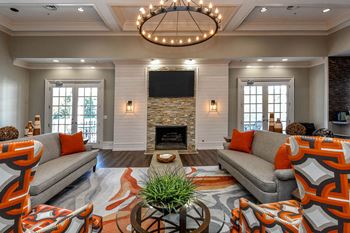 Ample Sitting Space In Clubhouse, at Crestmark Apartment Homes, Lithia Springs, 30122