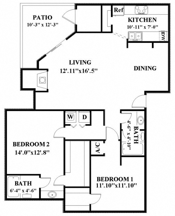 two bedroom apartments in northwest san antonio