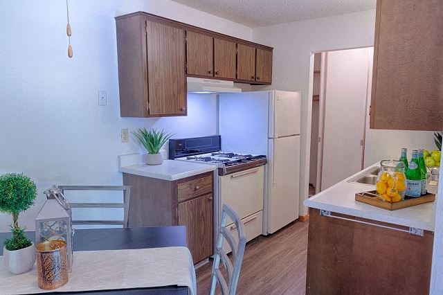 Dining And Kitchen Dining And Kitchen at Grandview Terrace Apartments, Minnesota