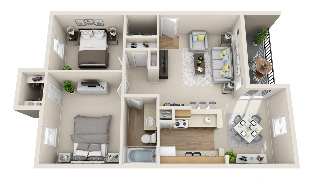 Arbor Creek B1N Floor Plan