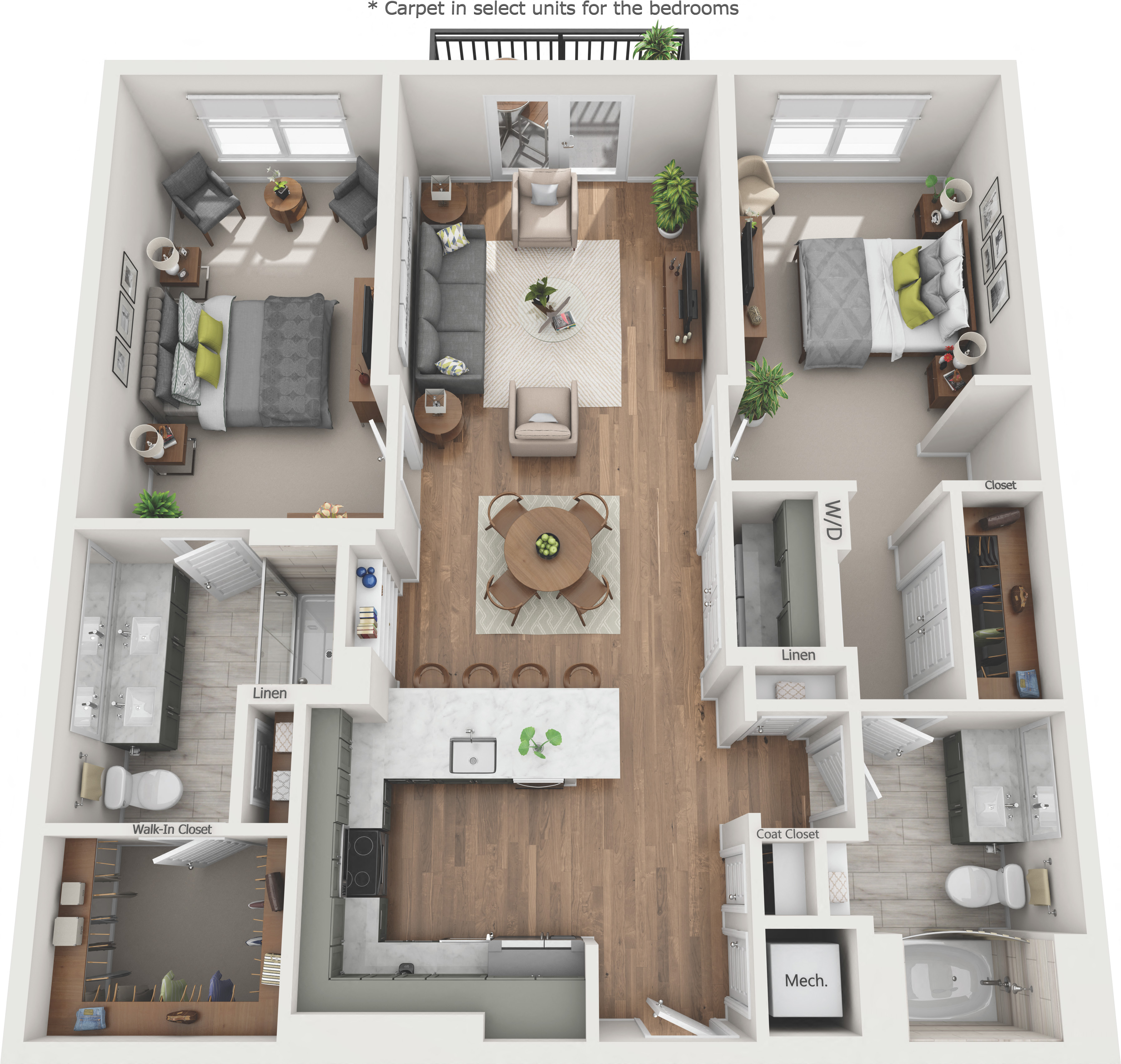 The Ashley_B1A 1219sqft