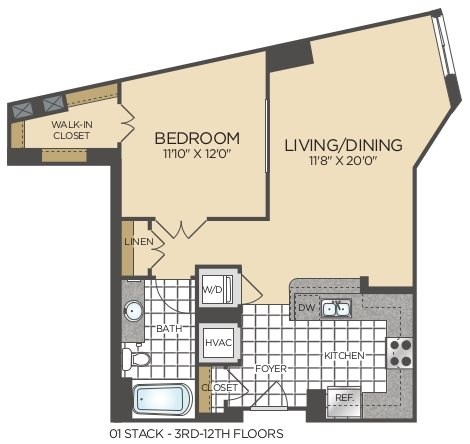 100 Capital Yards Studio-2 Beds Apartment for Rent - Photo Gallery 38