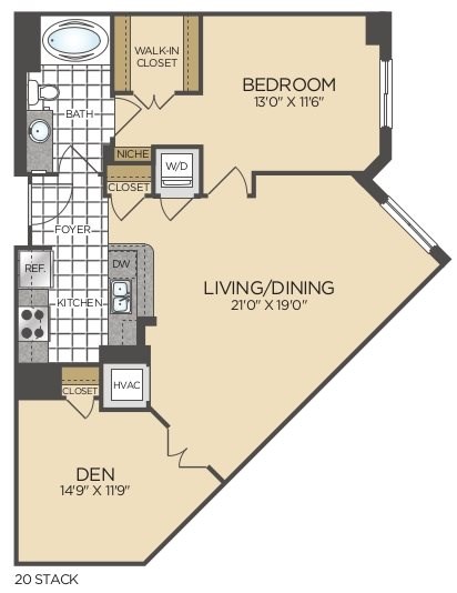 100 Capital Yards Studio-2 Beds Apartment for Rent - Photo Gallery 48