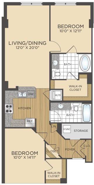100 Capital Yards Studio-2 Beds Apartment for Rent - Photo Gallery 100
