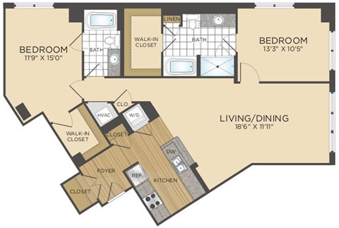 100 Capital Yards Studio-2 Beds Apartment for Rent - Photo Gallery 106