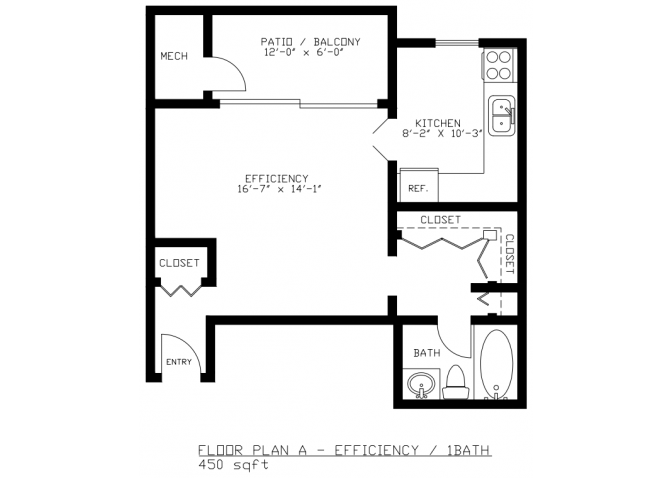 Efficiency Floorplan Efficiency Floorplan