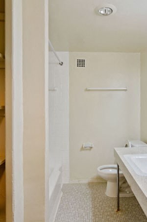 Large bathroom with two sinks and tub at Broadfalls in Falls Church, VA Large bathroom with two sinks and tub at Broadfalls in Falls Church, VA