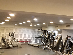 Cardio equipment in fitness center at Broadfalls in Falls Church, VA Cardio equipment in fitness center at Broadfalls in Falls Church, VA
