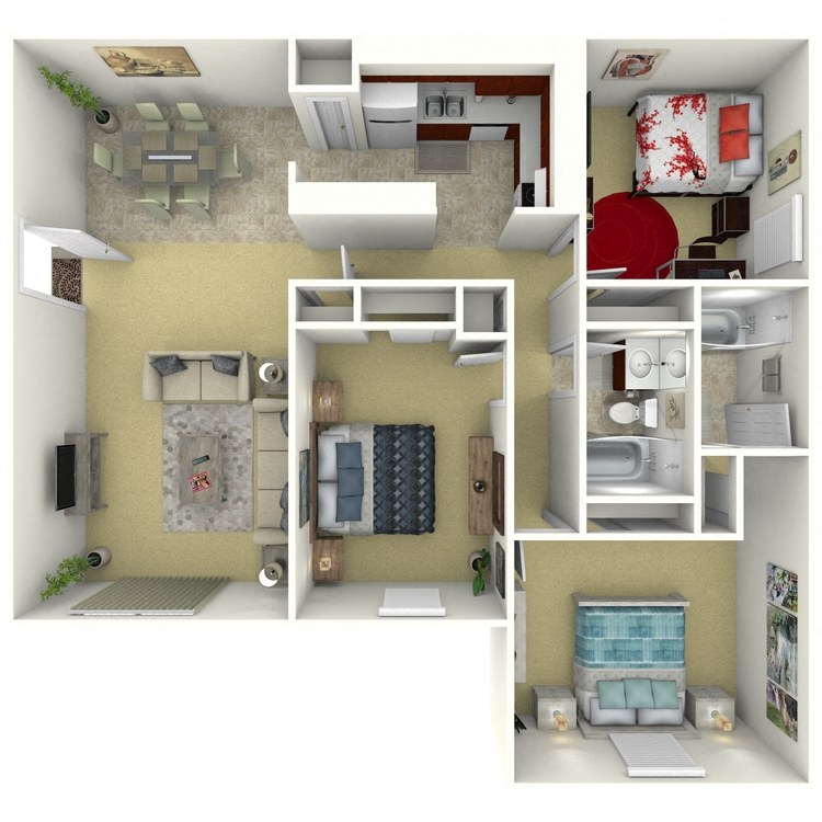 Three Bedroom
